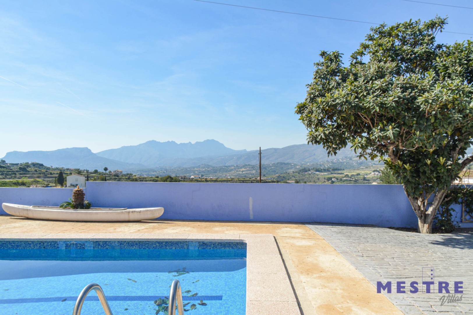 ALQ199 - Casa de campo con piscina y vistas espectaculares en alquiler en Benissa