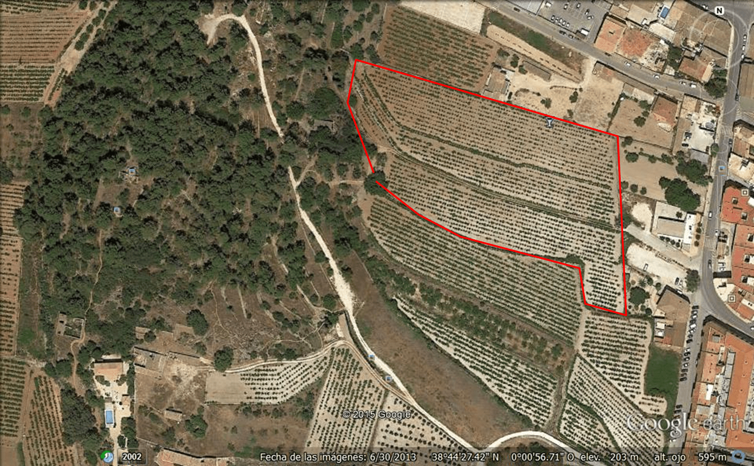 Terreno urbano en venta en Jalón