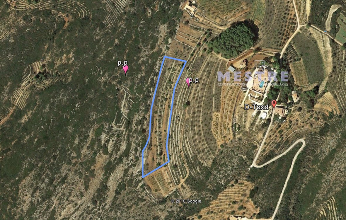 Terreno de 10360m2, en Marnes, Lliber