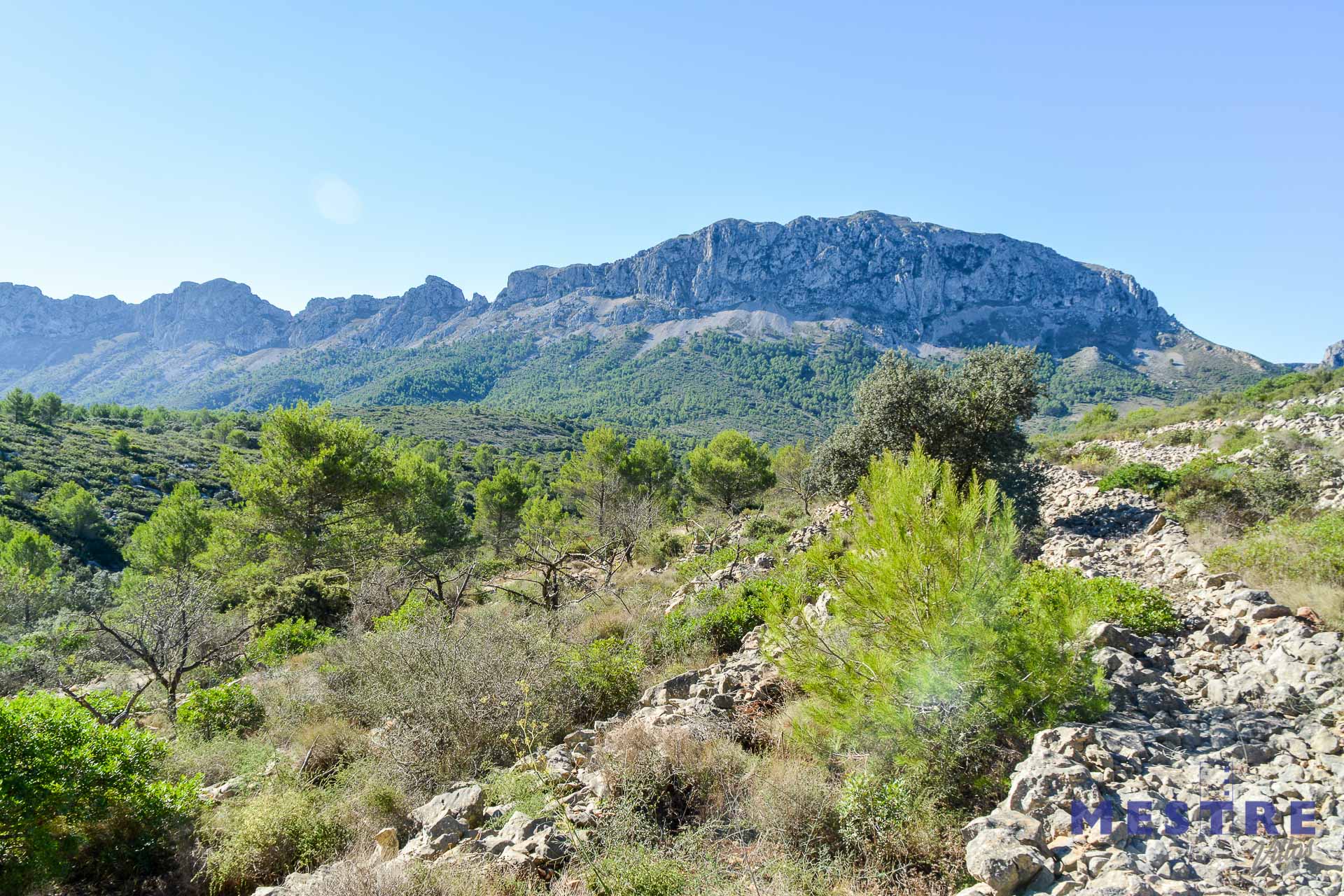 Parcela con ruina de piedra en venta en Bernia, Jalón